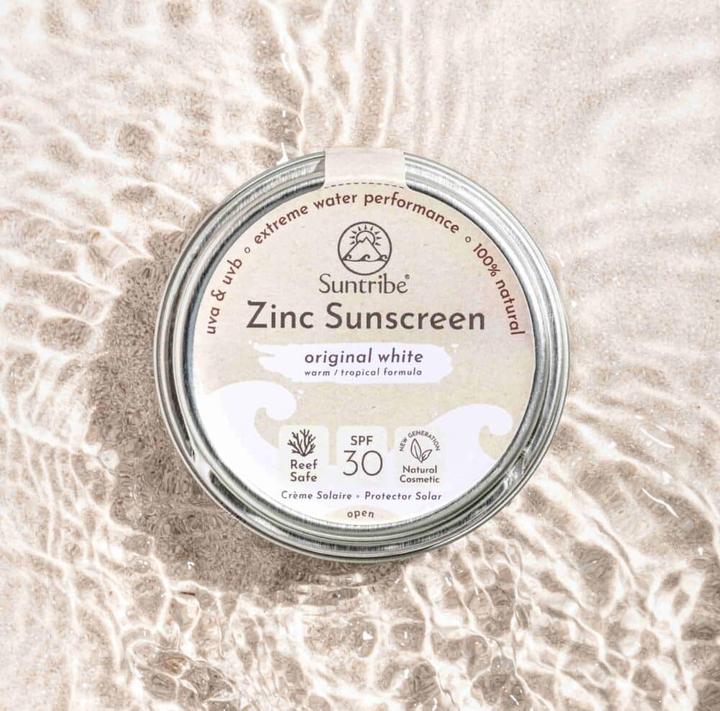 Actual product image Suntribe Zink Sunscreen Original White (Sun cream face, SPF 30, 45 g)
