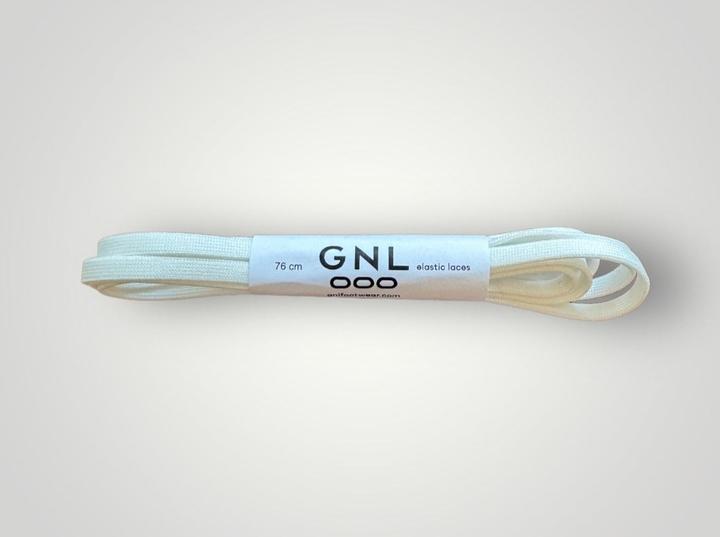 Actual product image GNL Replacement Elastic Laces BLACK