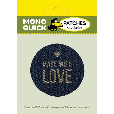 Thumbnail - Mono Quick Made with Love - Jeans, Applikationen