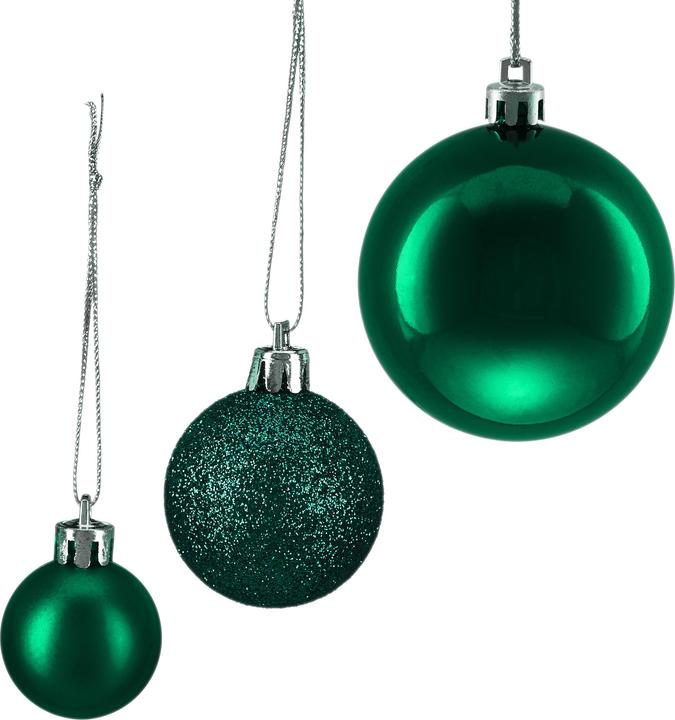 Image du produit Relaxdays Lot de 100 boules de Noël (100-pièce)