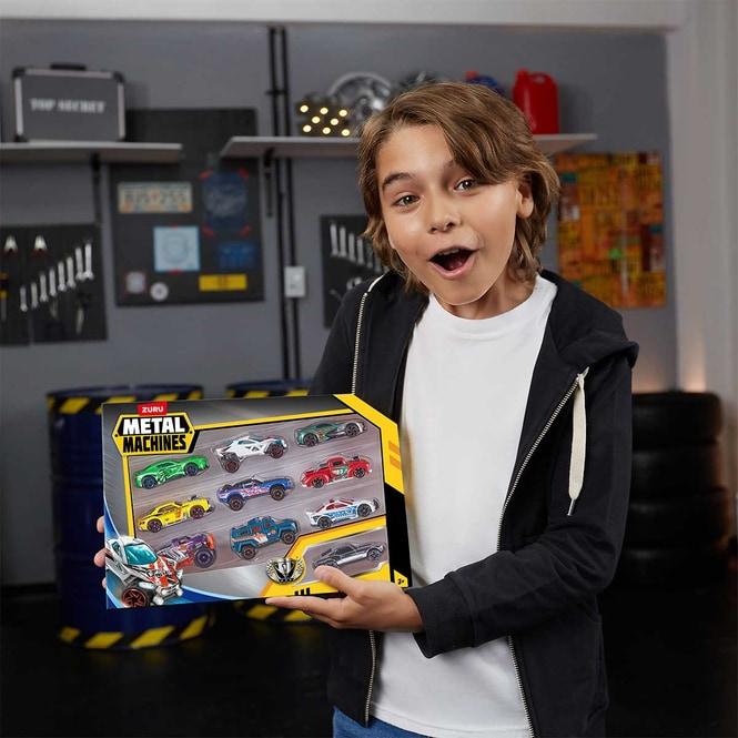 Actual product image Zuru Metal Machine Cars Set 10 pcs