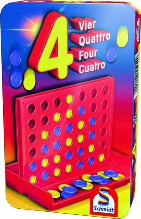 Produktbild Schmidt Spiele Vier Mitbringspiel (Deutsch, 2 Spieler)