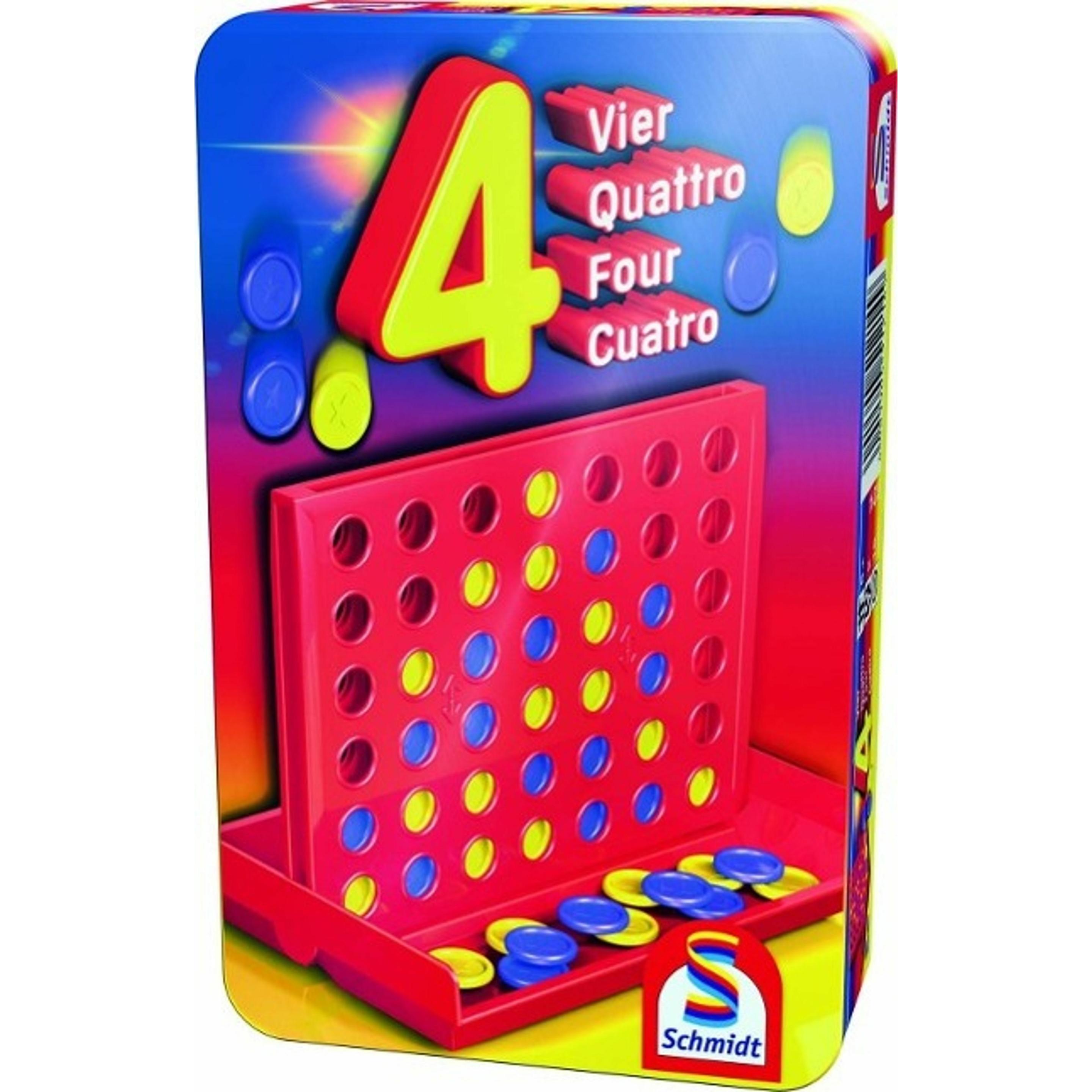 Schmidt Spiele Vier Mitbringspiel (Deutsch, 2 Spieler) (51214)