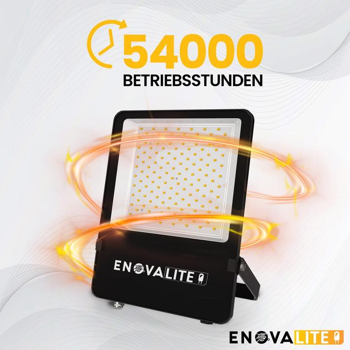 Produktbild Enovalite ELED 400101 - LED-Flutlicht, 150 W, 4000 K, 19500 lm, IP65 (19500 lm, IP65)