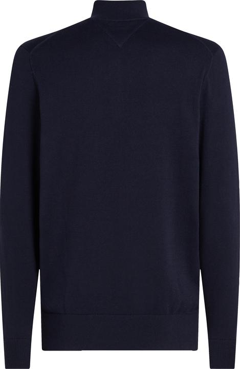 Actual product image Tommy Hilfiger Essential Cotton Zip Mock (XL)