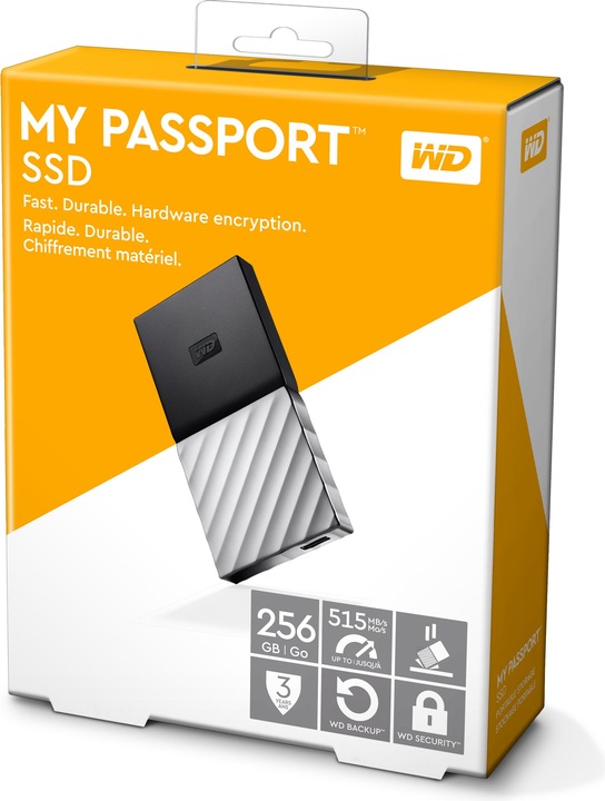 Actual product image WD My Passport SSD *2017* (256 GB)