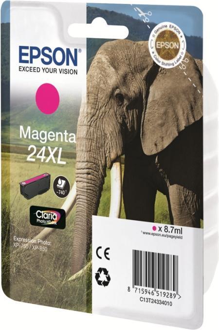 Produktbild Epson 24XL Claria Photo HD (M)