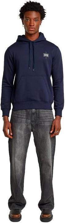 Produktbild G-Star Maglione con Cappuccio a Maniche Lunghe Regolare Logo (M)