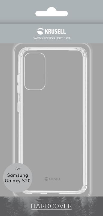 Produktbild Krusell Essentials HardCover Samsung Galaxy S20 transparent (Samsung Galaxy S20)