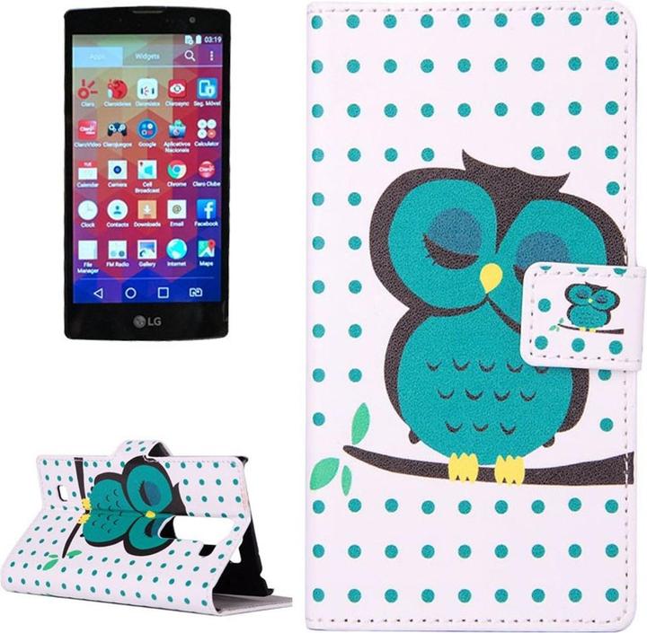 Actual product image König Design Mobile Phone Case Cover for Mobile Phone LG Magna Fat Owl on Branch (LG Magna)