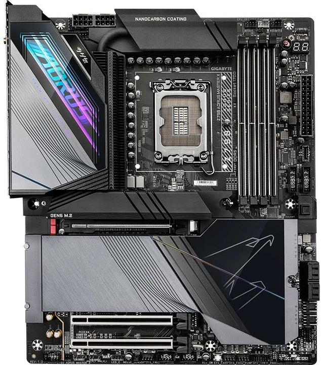 Image du produit Gigabyte Z790 AORUS MASTER X (LGA 1700, Intel Z790, E-ATX)