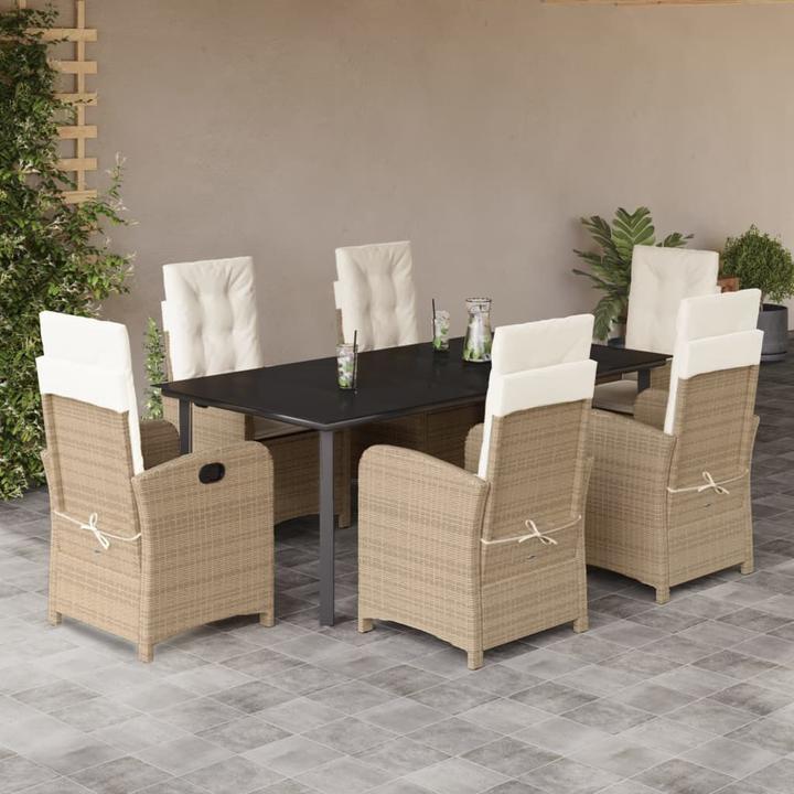 Produktbild vidaXL Garten Essgruppe (200 x 100 x 74 cm)