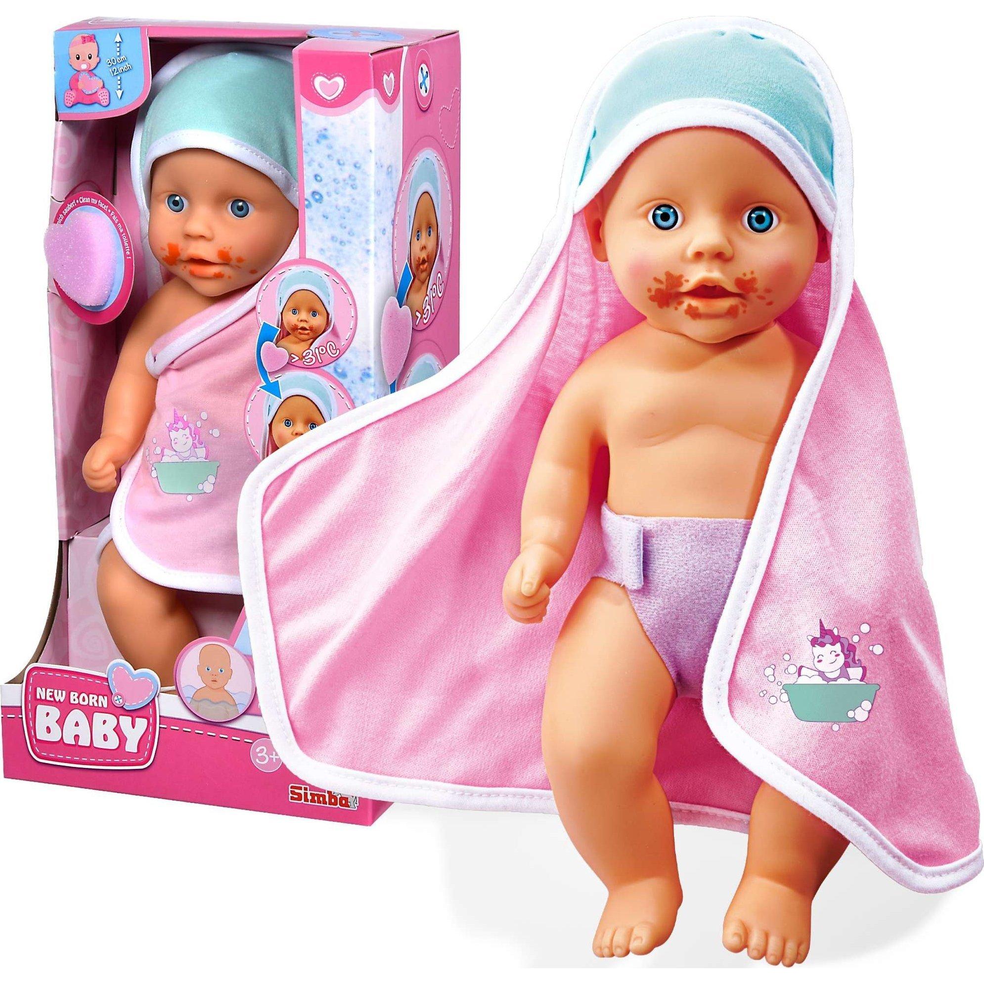 Simba Neugeborene Babypuppe Brudasis Bobasek 30 cm
