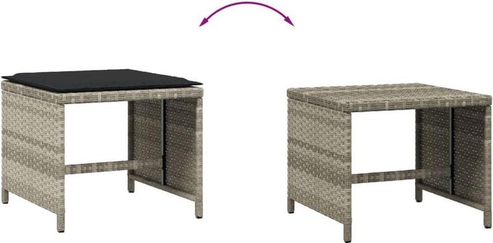 Actual product image vidaXL Gartenhocker