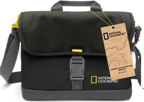 Actual product image National Geographic Camera Bag Medium Black (Camera shoulder bag, 6.25 l)