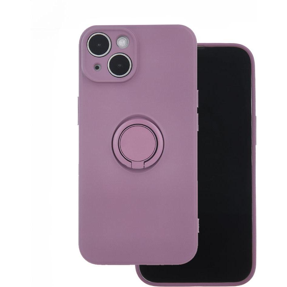 OEM Custodia Finger Grip per Xiaomi Redmi Note 13 Pro Plus 5G (global) viola chiaro (Xiaomi Redmi Note 13 Pro 5G), Cover smartphone, Viola