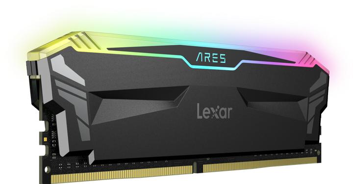 Actual product image Lexar Ares DDR4 CL18 Black UDIMM KIT (2 x 16GB, 3600 MHz, DDR4-RAM, U-DIMM)