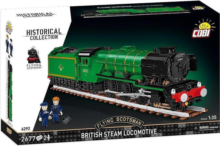 Produktbild Cobi COBI-6292 - 2700 PCS FLYING SCOTSMAN (British Steam Locomotive) scale 1:35