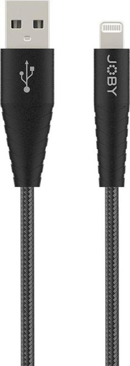 Produktbild Joby Lightning Cable 1.2M Black (1.20 m, USB 2.0, 12 W)