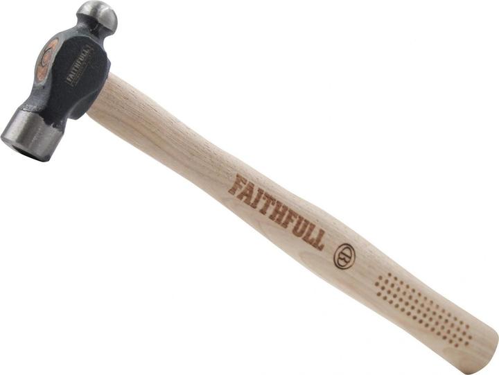 Actual product image Faithfull Ball Pein Hammer, Fsc Hickory Handle (113 g)