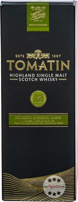 Produktbild Tomatin 12 Years (1 x 70 cl)