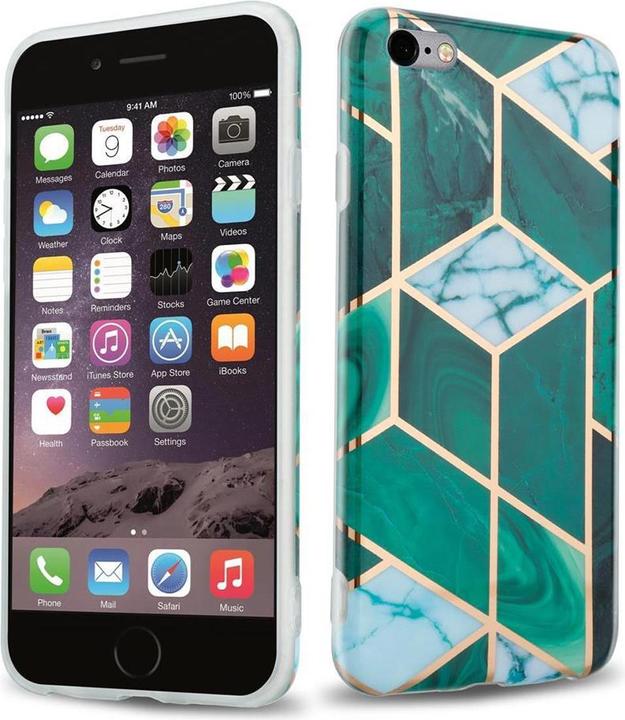 Produktbild Cadorabo IMD TPU Bunter Marmor Hülle (Apple iPhone 6 Plus)