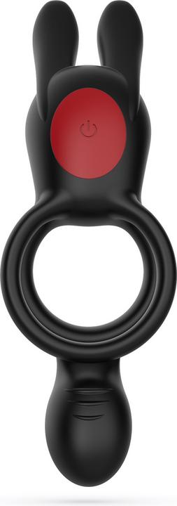 Immagine prodotto Crushious Dingo - Double Vibrating Cockring with Remote Control - Black