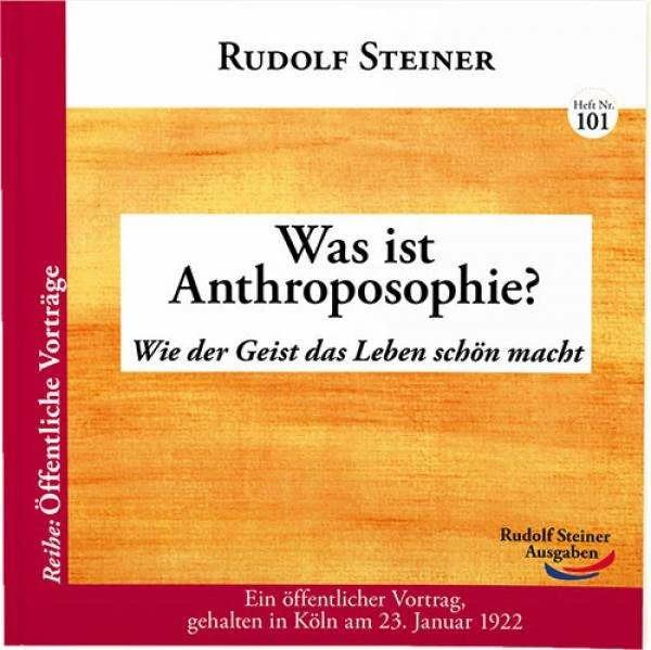 Produktbild Was ist Anthroposophie? (Deutsch, Rudolf Steiner, 2012)