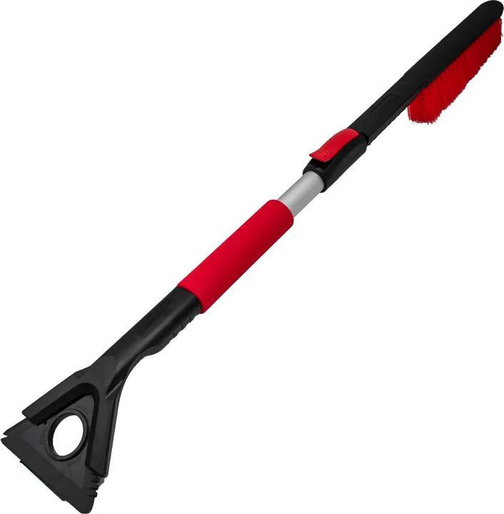 CARclean Schneebürste Teleskop mit Eiskratzer