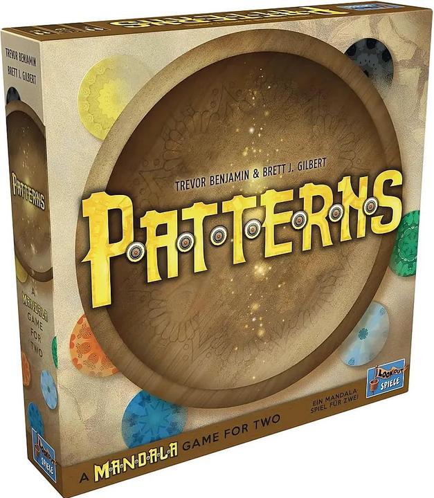 Image du produit Lookout LOOD0054 - Patterns : A Mandala Game, jeu de société, pour 2 joueurs, à partir de 8 ans (édition EN) (Allemand, 2 Joueur)