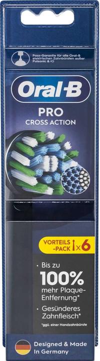 Image du produit Oral-B Brossettes de rechange noires ProCrossAction CleanMaximizer6er (6 x)