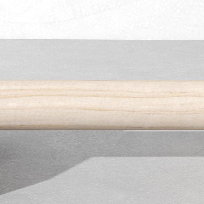 Actual product image Swisshandel24 Push up bars in a set of 2, robust & non-slip, up to 120 kg, beech wood, 30x13x10cm, nature