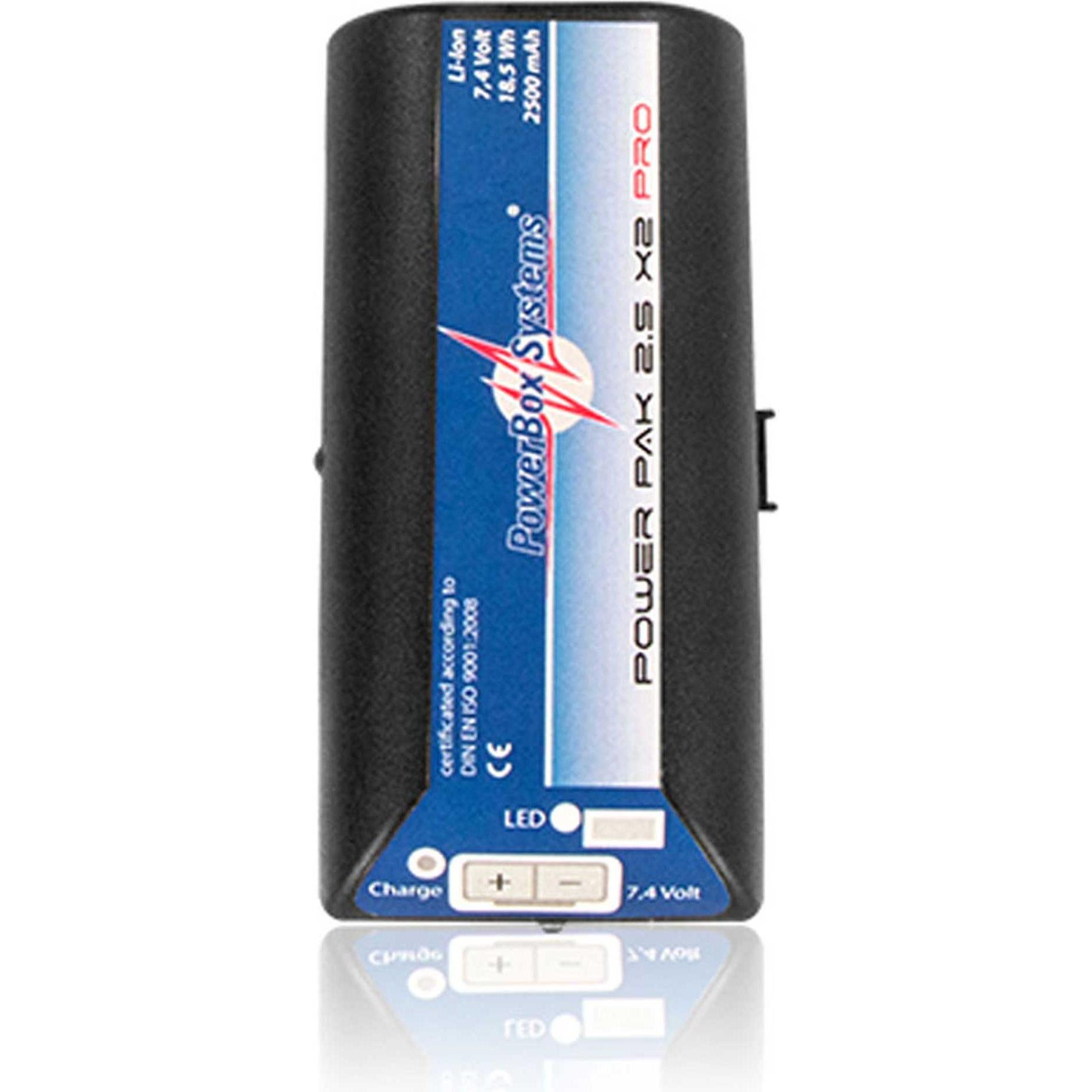 Powerbox Systems PowerPak 2.5X2 PRO 2500 mAh 7,4V (7.40 V, 2500 mAh)