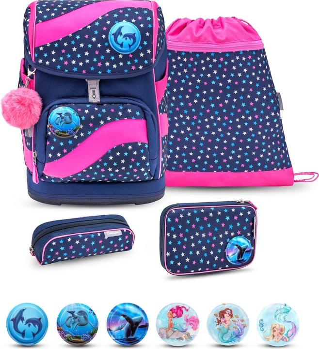 Produktbild Belmil SMARTY Schulrucksack-Set Stars (20 l)