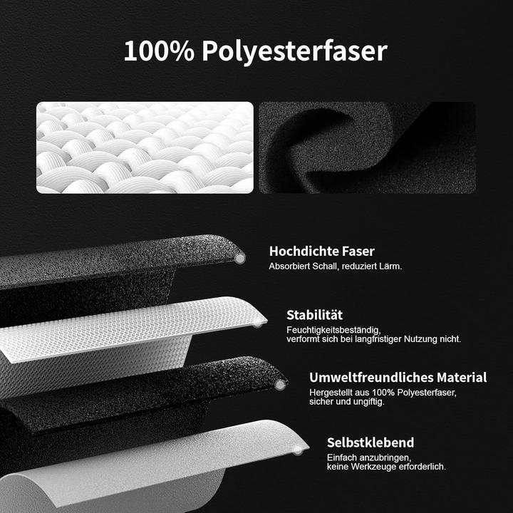 Immagine prodotto Sonuvia 18-teiliges Akustikplatten-Set (18 pz.)