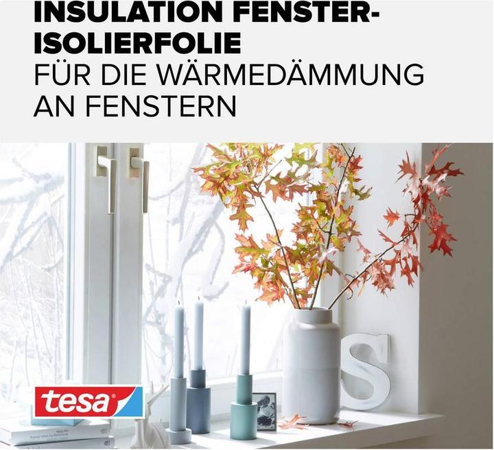 Produktbild tesa tesamoll THERMO Isolierfolie zur Wärmedämmung an Fenstern