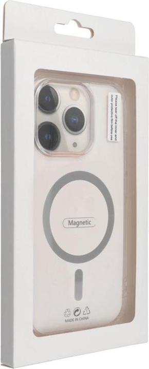 Image du produit OEM Back panel cover Drop Glue Colorful Ring Mag Cover compatible with MagSafe for IPHONE 13 grey (Apple iPhone 13)