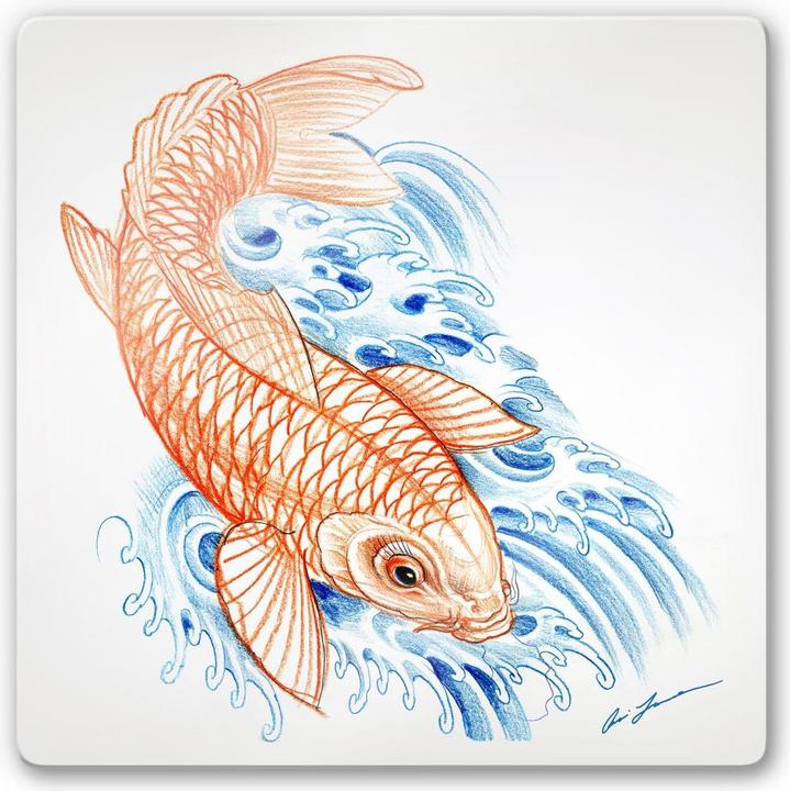 Miami Ink Koi giapponese