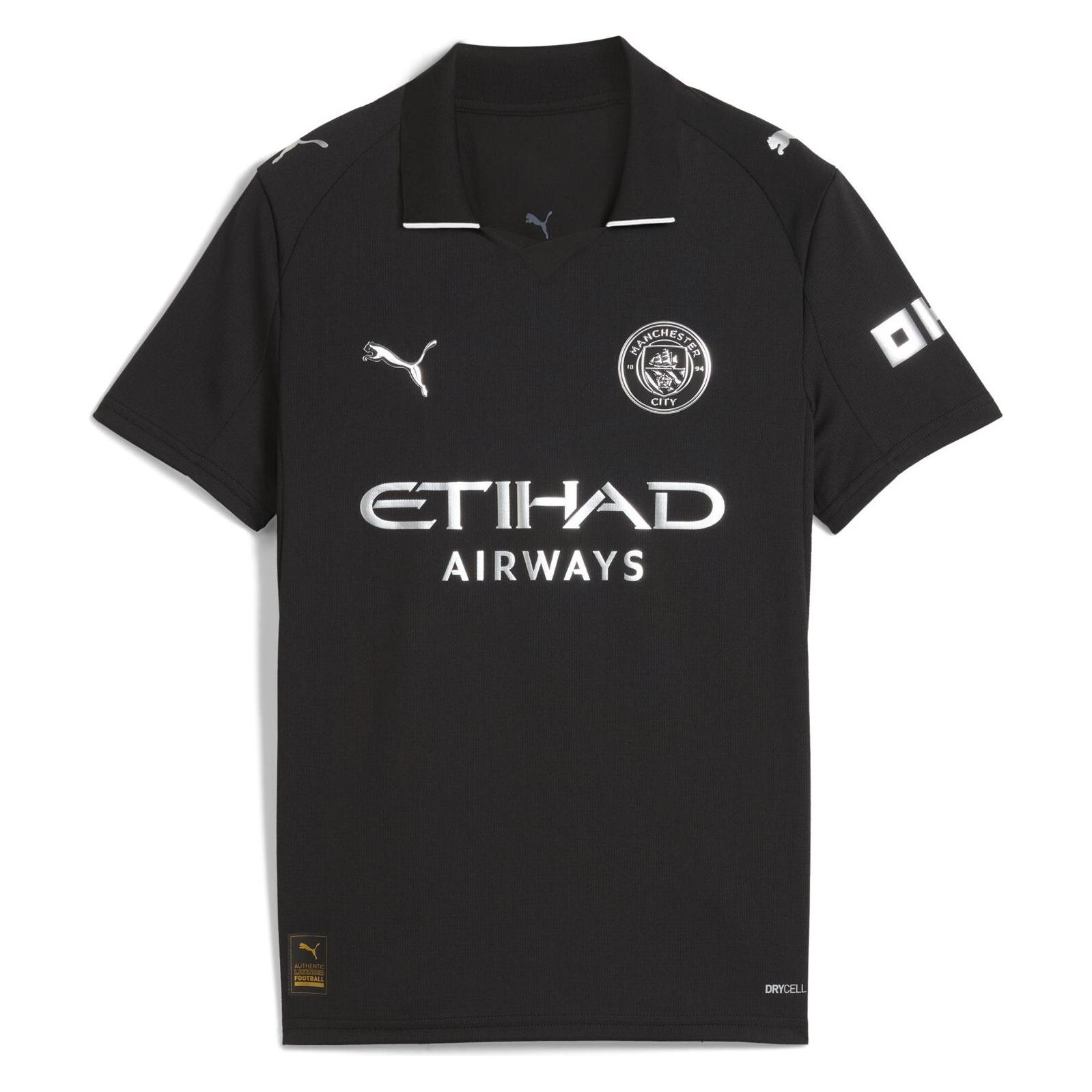 Puma, Herren, Fussballtrikot, Mcfc 3rd Jersey Replica (M), Blau, M