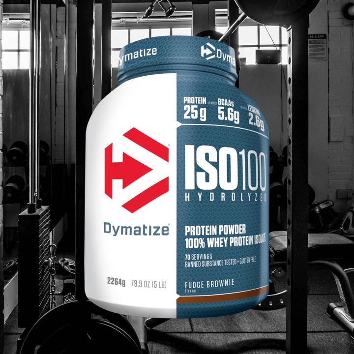 Produktbild Dymatize ISO 100 Hydrolyzed (Fudge Brownie, 1 x, 2264 g)