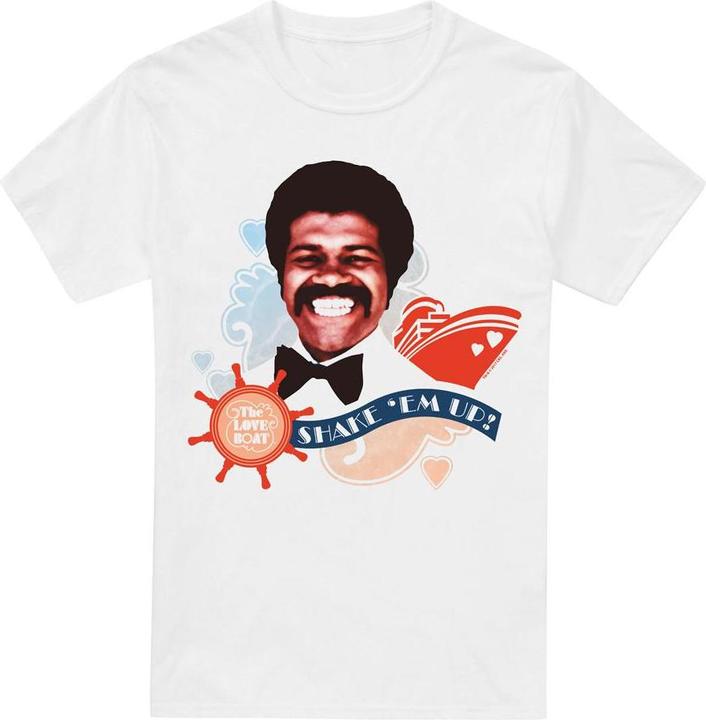 Actual product image The Love Boat Mens Shake Em Up T-Shirt