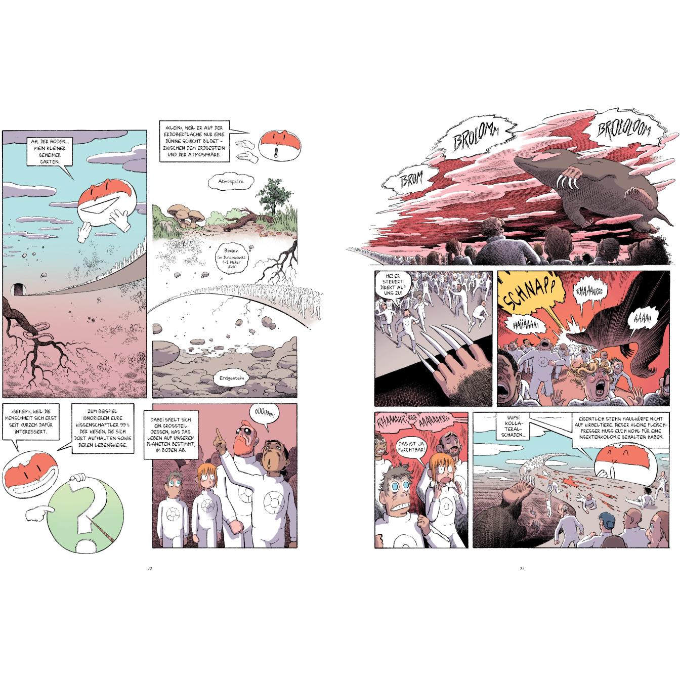 Thumbnail - Eine Reise unter die Erde, Belletristik von Mathieu Burniat