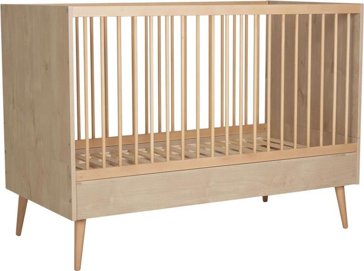 Quax Babybett Cocoon Natural Oak (70 x 140 cm)