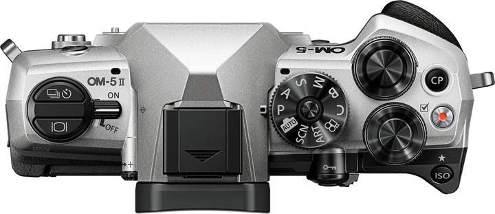 Produktbild OM System OM-5 Mark II Silver 12-40mm (12 - 40 mm, 21.80 Mpx, Micro Four Thirds)