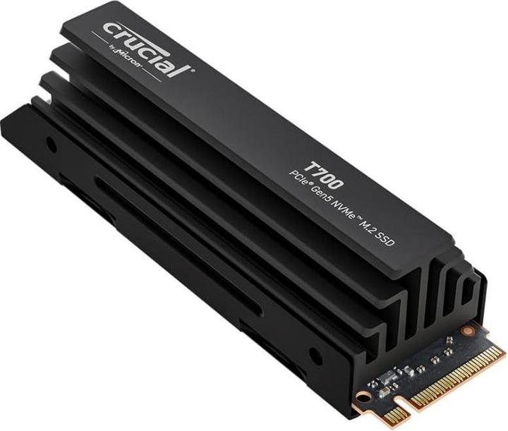 Productafbeelding Crucial T700 with Heatsink (4000 GB, M.2 2280)