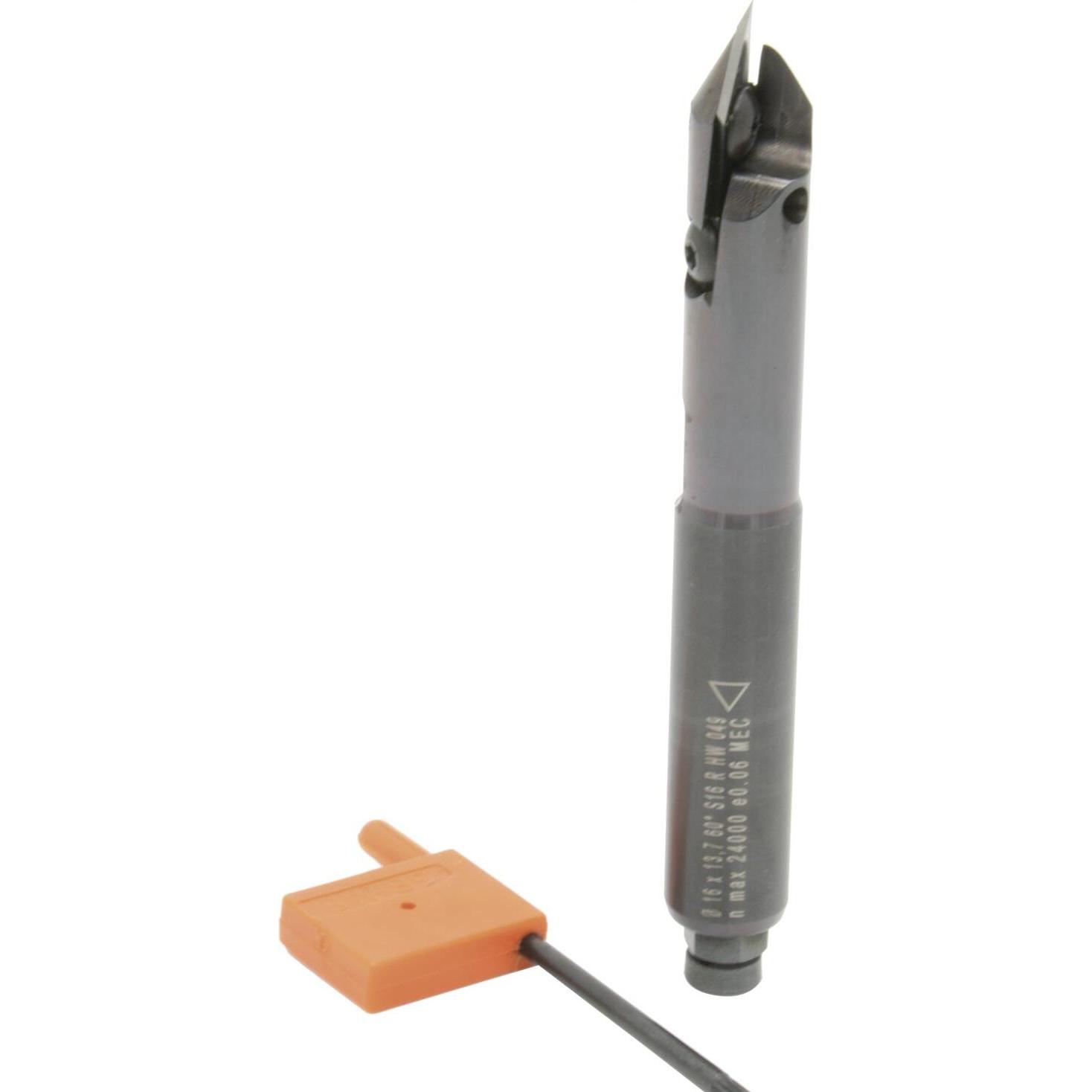 Oertli, Fräser, Wendeplatten-Ausspitzfräser Z1 HW, Ø 16 mm, links