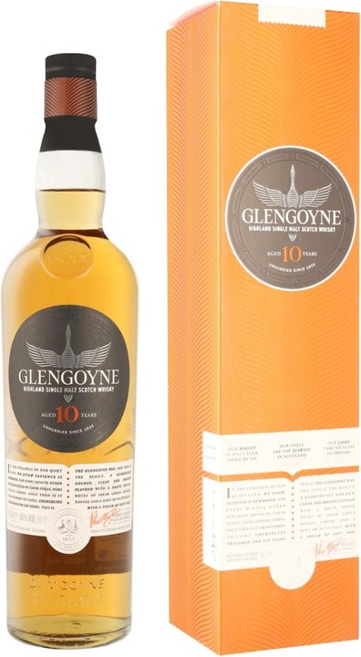 Produktbild Glengoyne 10 Years (Single Malt, Scotch Whisky, 1 x 70 cl)