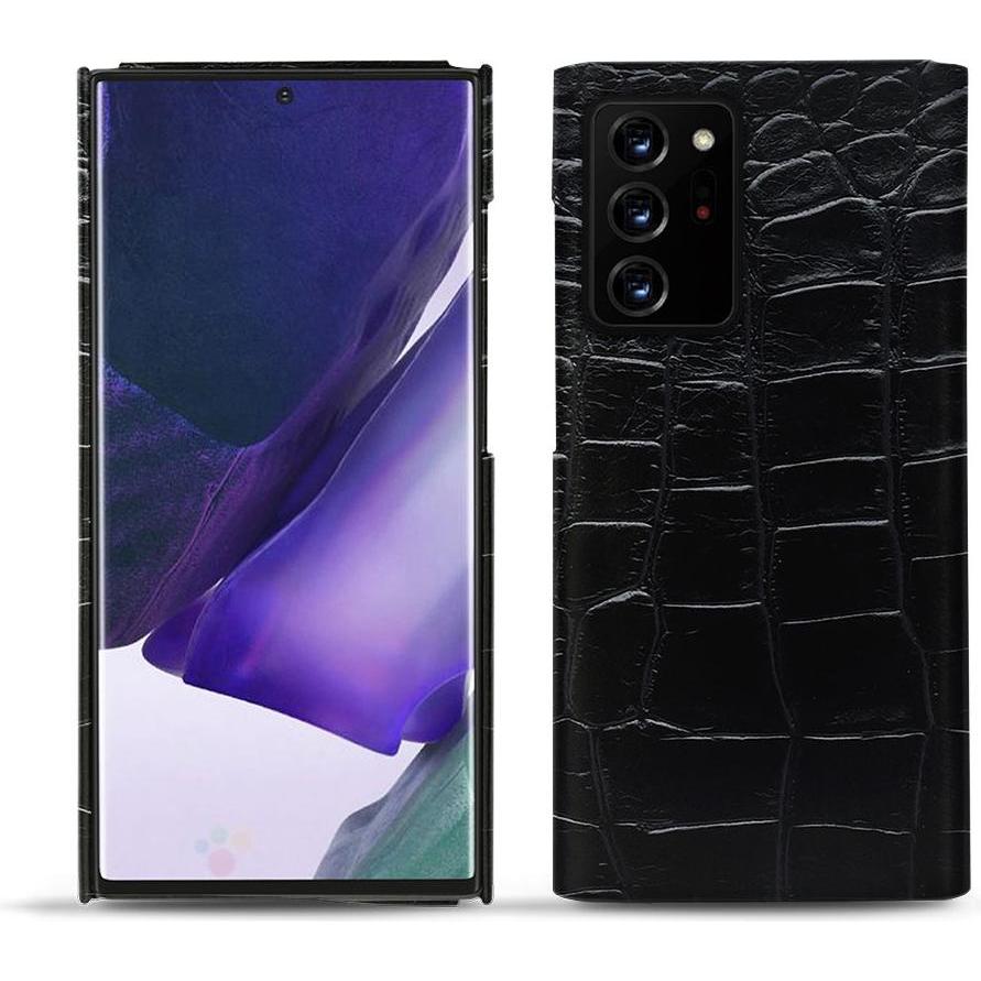 Noreve Lederschutzhülle (Samsung Galaxy Note 20 Ultra), Smartphone Hülle, Schwarz