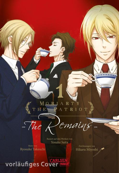 Actual product image Moriarty the Patriot: The Remains 1 (German, Hikaru Miyoshi, Yosuke Saita, 2024)