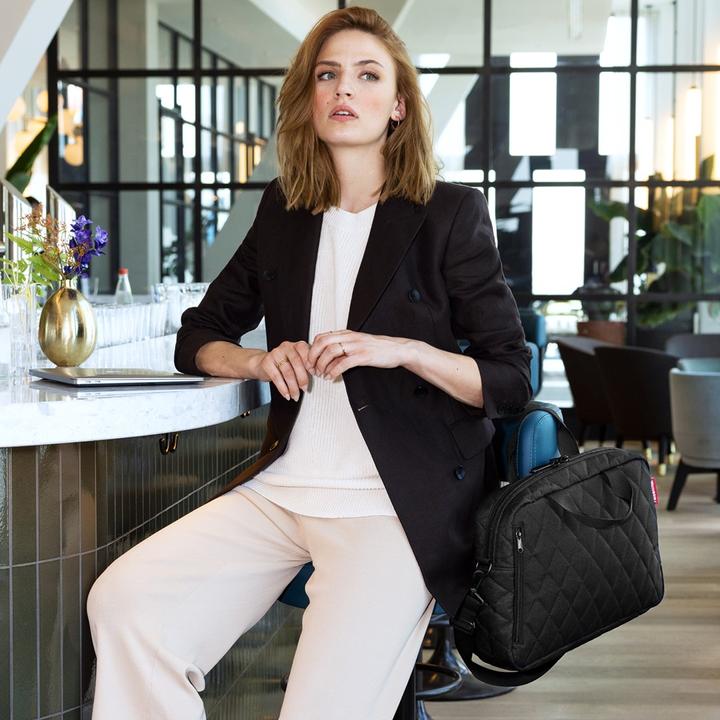 Produktbild reisenthel Notebooktasche Workbag Rhombus Black bis 14“ (14")